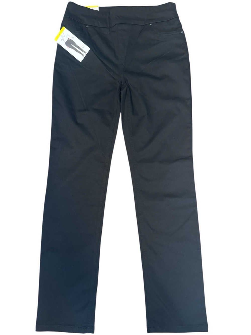 NWT Black Slim-Leg Pull-On Up! Pants Size 6